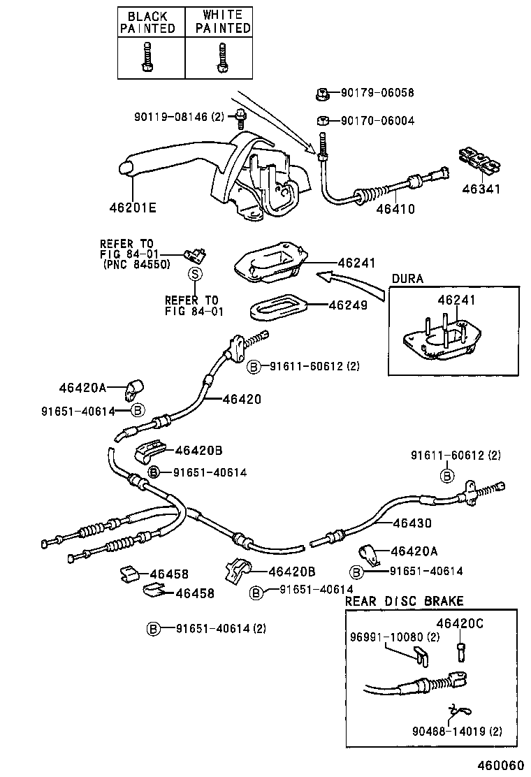 Berliet 46430-12290 - Kabel, dayanacaq əyləci furqanavto.az