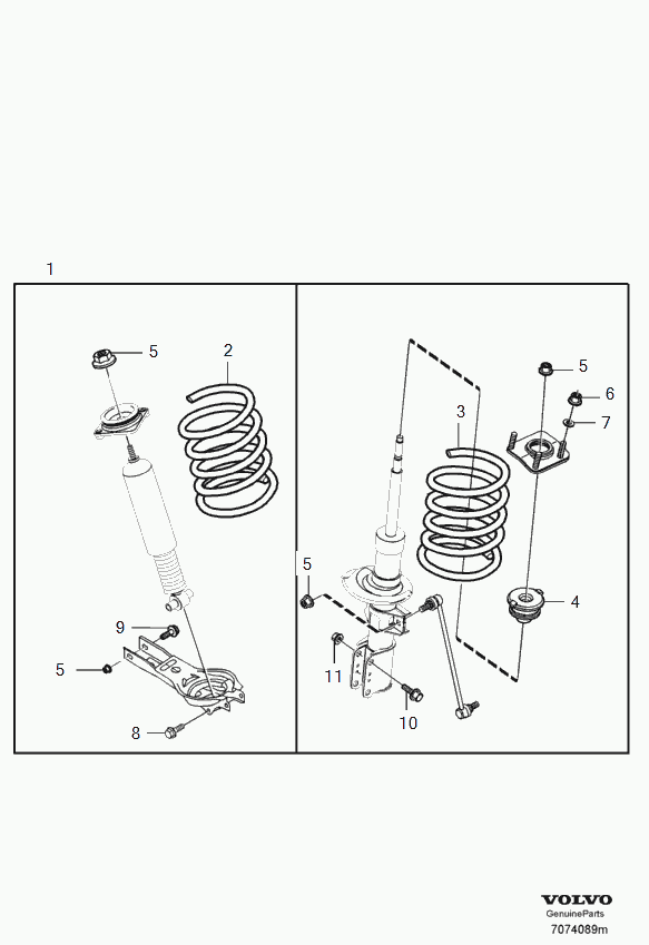 Volvo 30760914 - Rezin tampon, asma furqanavto.az