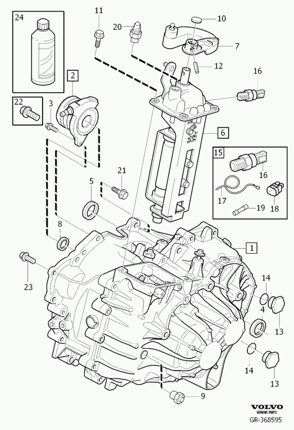 Volvo 31280771 - Mexaniki transmissiya yağı furqanavto.az