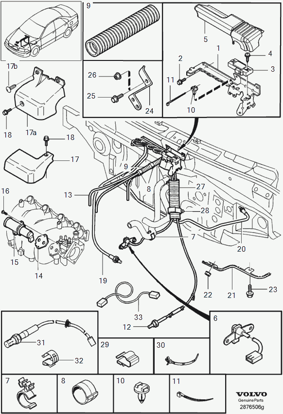 Volvo 3 081 490 7 - Lambda Sensoru furqanavto.az