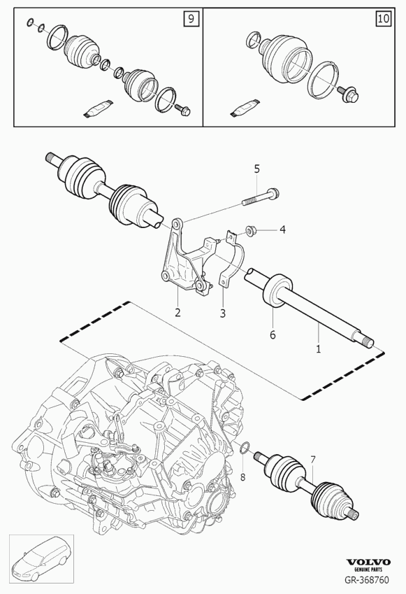 FORD 36000562 - Sürücü mili furqanavto.az