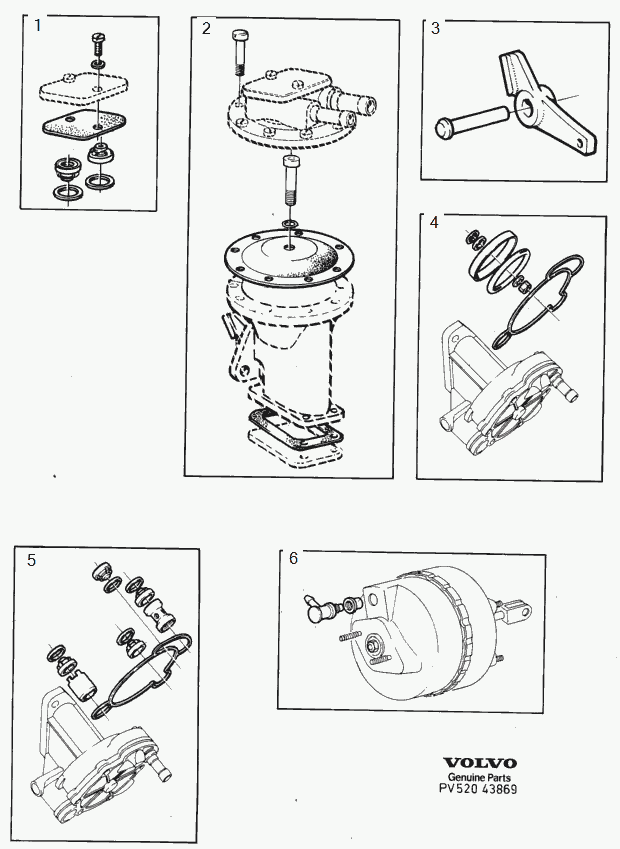 OBTEC A/S 272723 - Gcp repair kit replacement of valves furqanavto.az