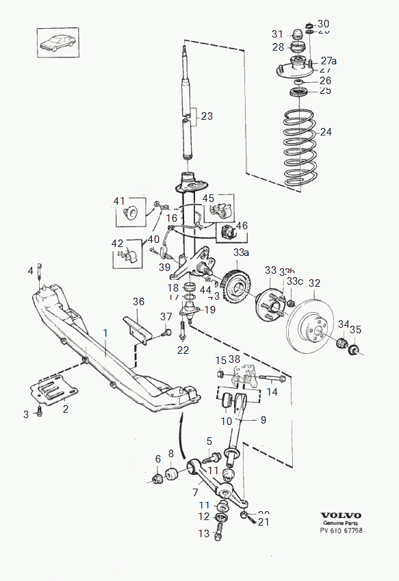 Volvo 1359839 - Amortizator furqanavto.az