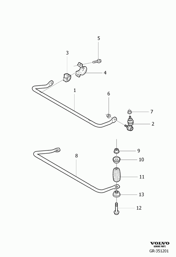 FORD 31317271 - Çubuq / Strut, stabilizator furqanavto.az