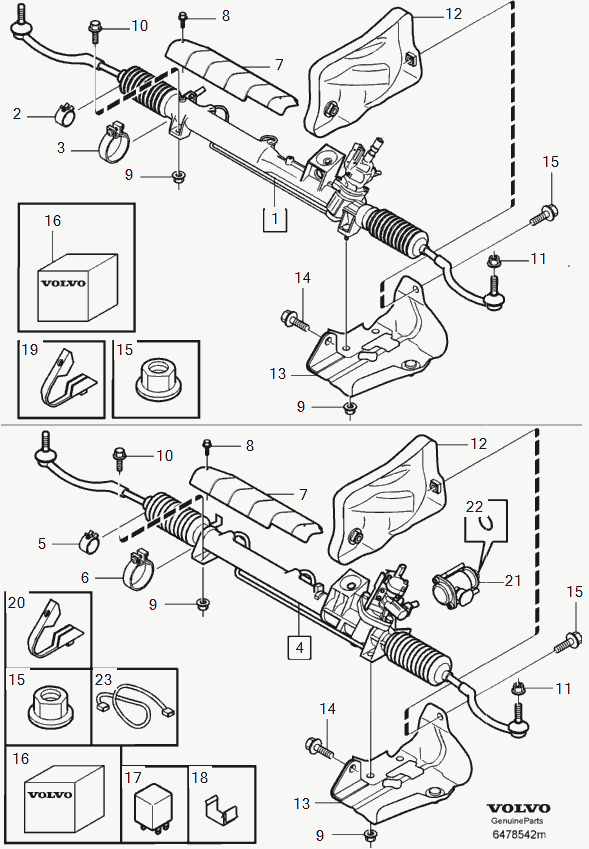 Volvo 36050361 - Sükan qurğusu furqanavto.az