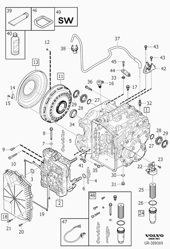 Volvo 1161838 - Avtomatik Transmissiya Yağı furqanavto.az