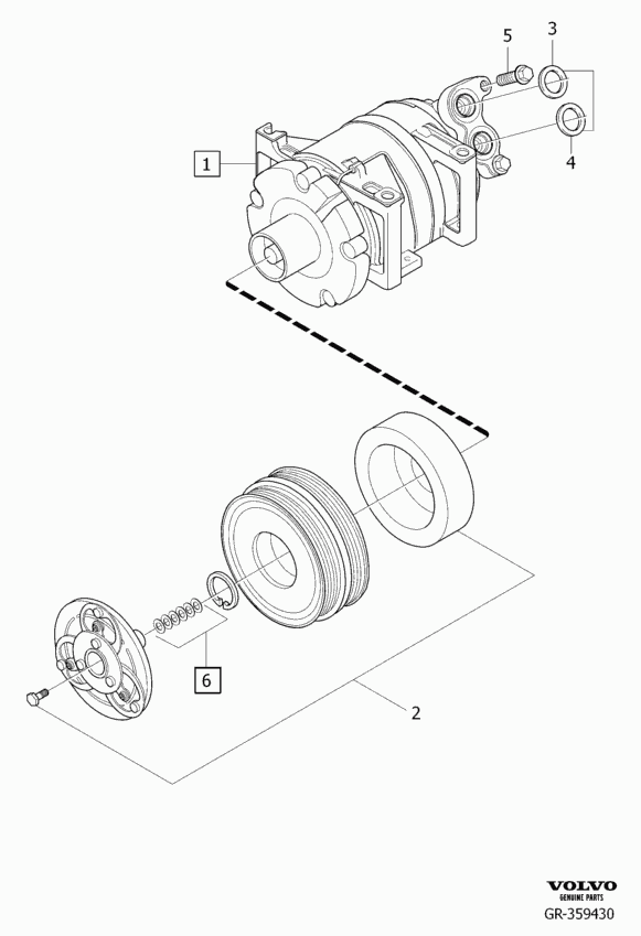 FORD 36012441 - Kompressor, kondisioner furqanavto.az