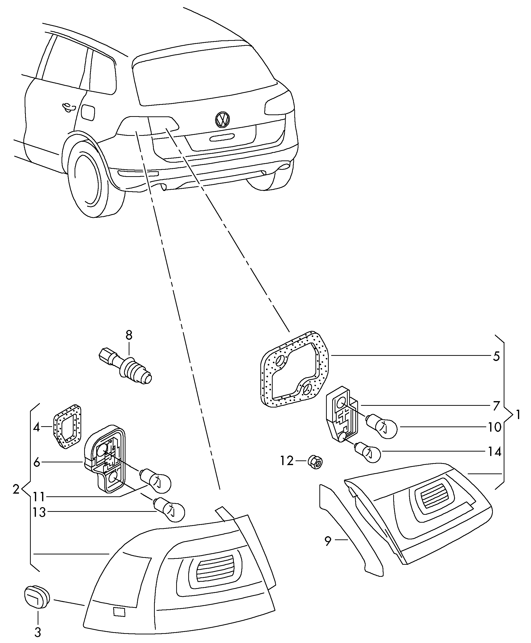 VAG N  0177326 - Lampa, alət işıqlandırması furqanavto.az