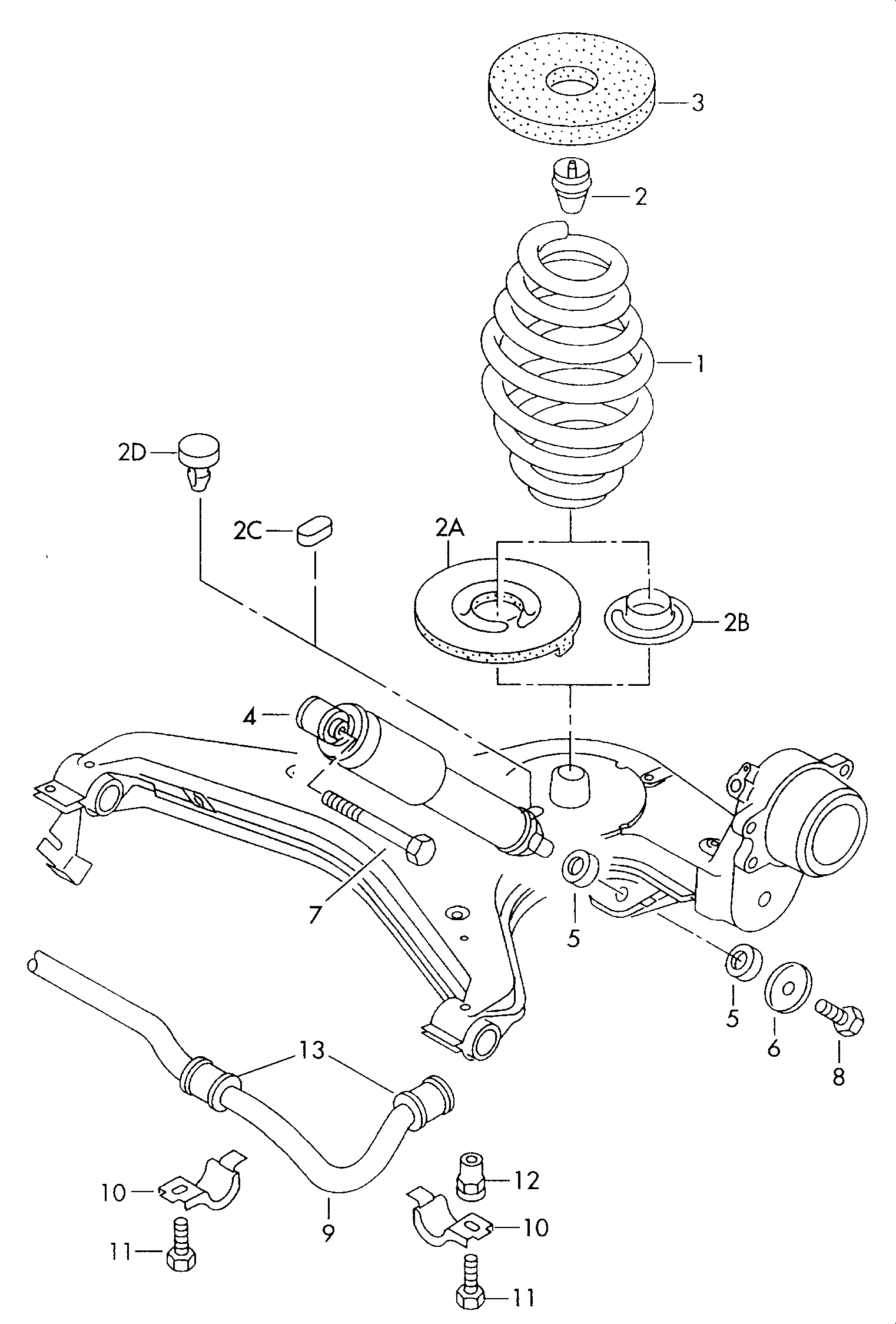 VW 701 511 105 - Qapaq yay furqanavto.az