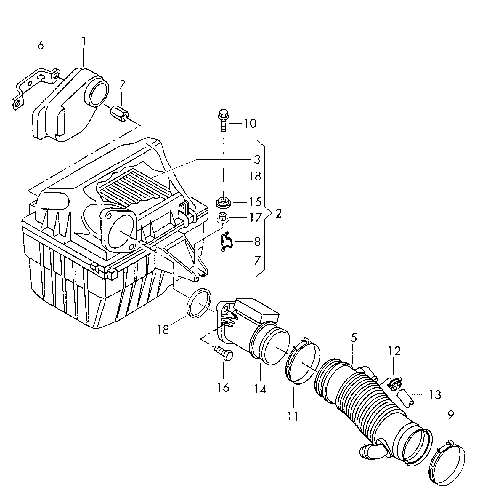 AUDI 074129620 - Hava filtri furqanavto.az