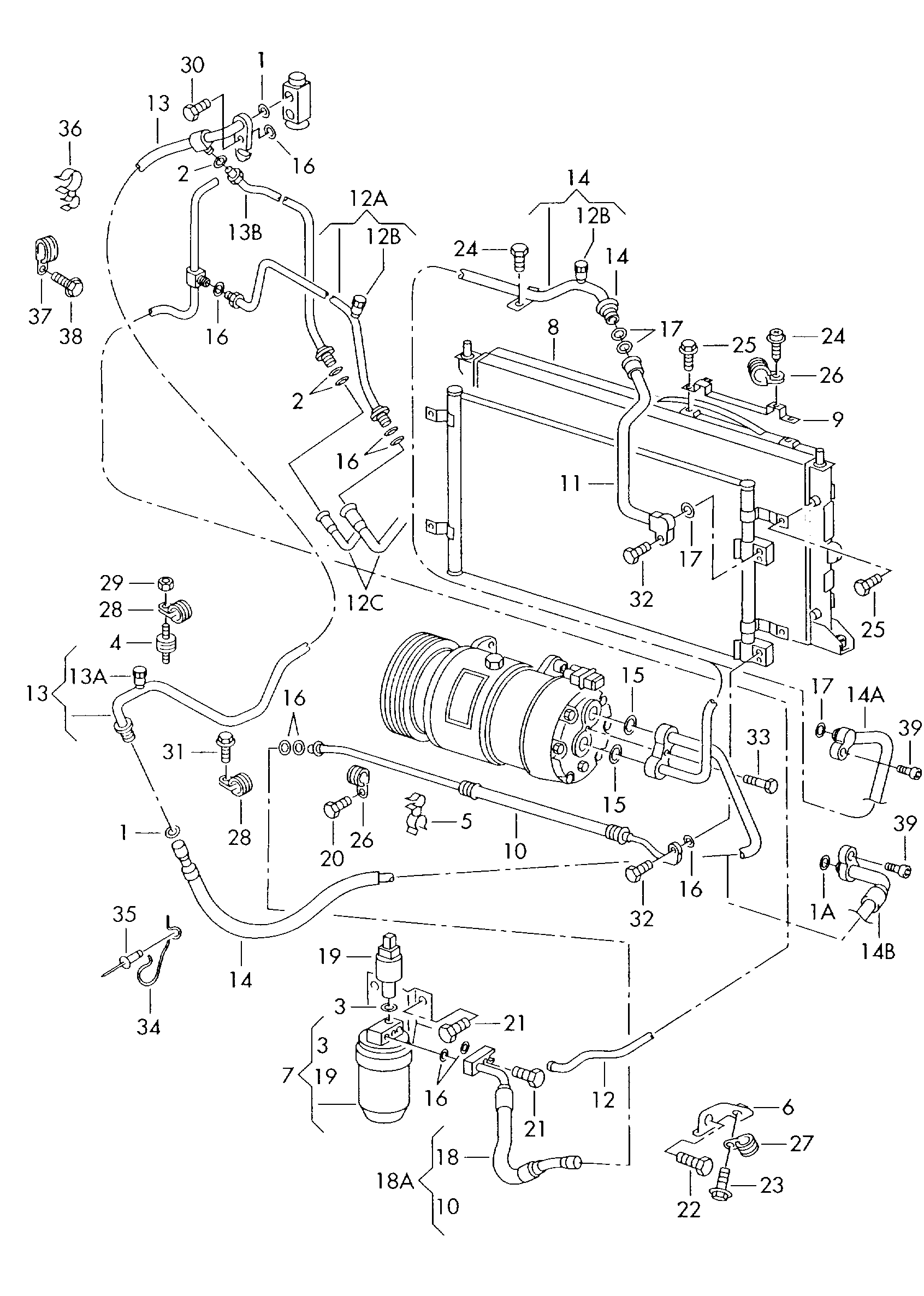 Seat 7M0820191A - Quruducu, kondisioner furqanavto.az