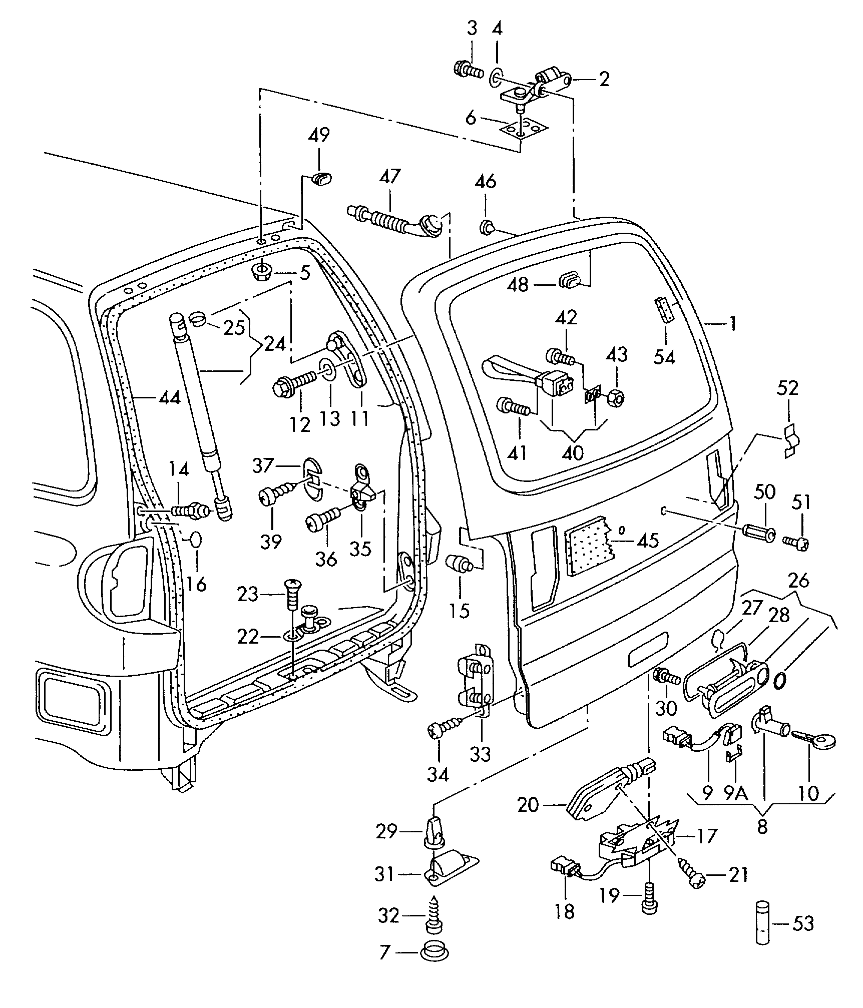 Seat 7M0 827 550 G - Qazlı bulaq, baqaj, yük yeri furqanavto.az