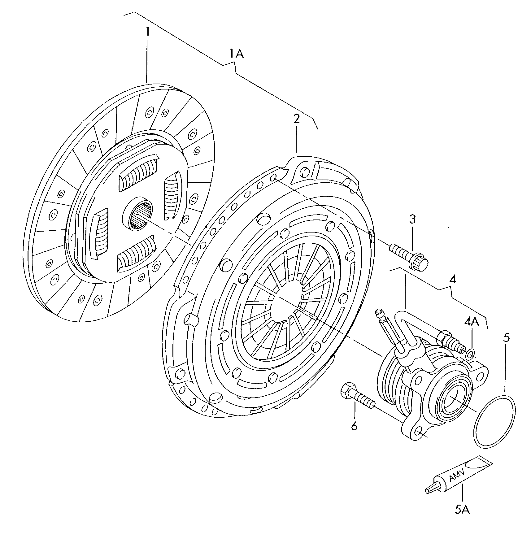 Skoda 006 141 165 C - Debriyaj dəsti furqanavto.az