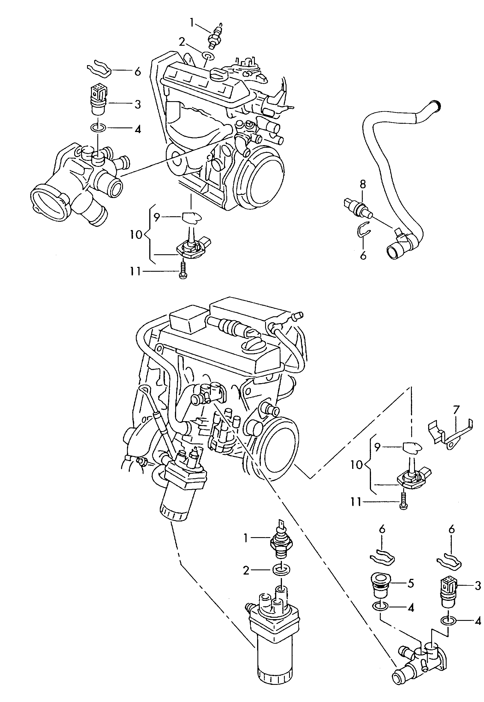 Seat 1J0 919 379 A - Sensor, xarici temperatur furqanavto.az