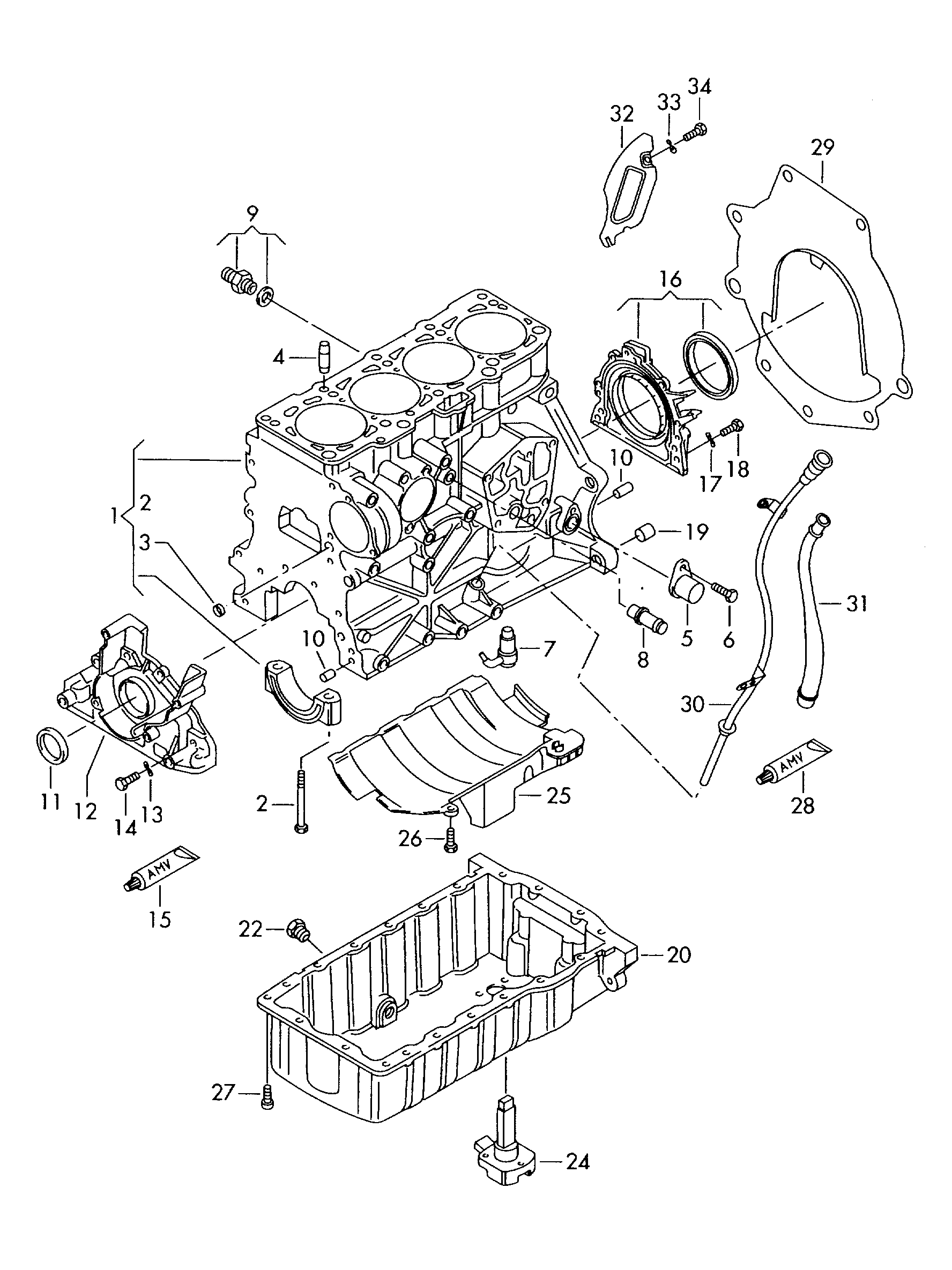 Seat 038 103 171 S - Vil möhürü, krank mili furqanavto.az