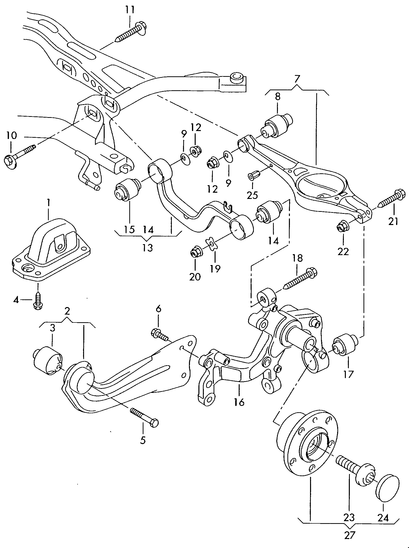 VAG WHT000227 - Bolt, təkərlərin düzülməsi furqanavto.az