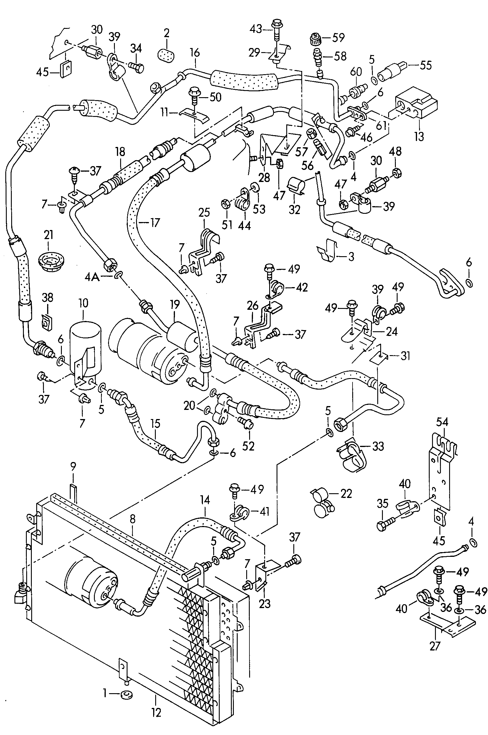 Skoda 3A0 820 413 A - Kondenser, kondisioner furqanavto.az