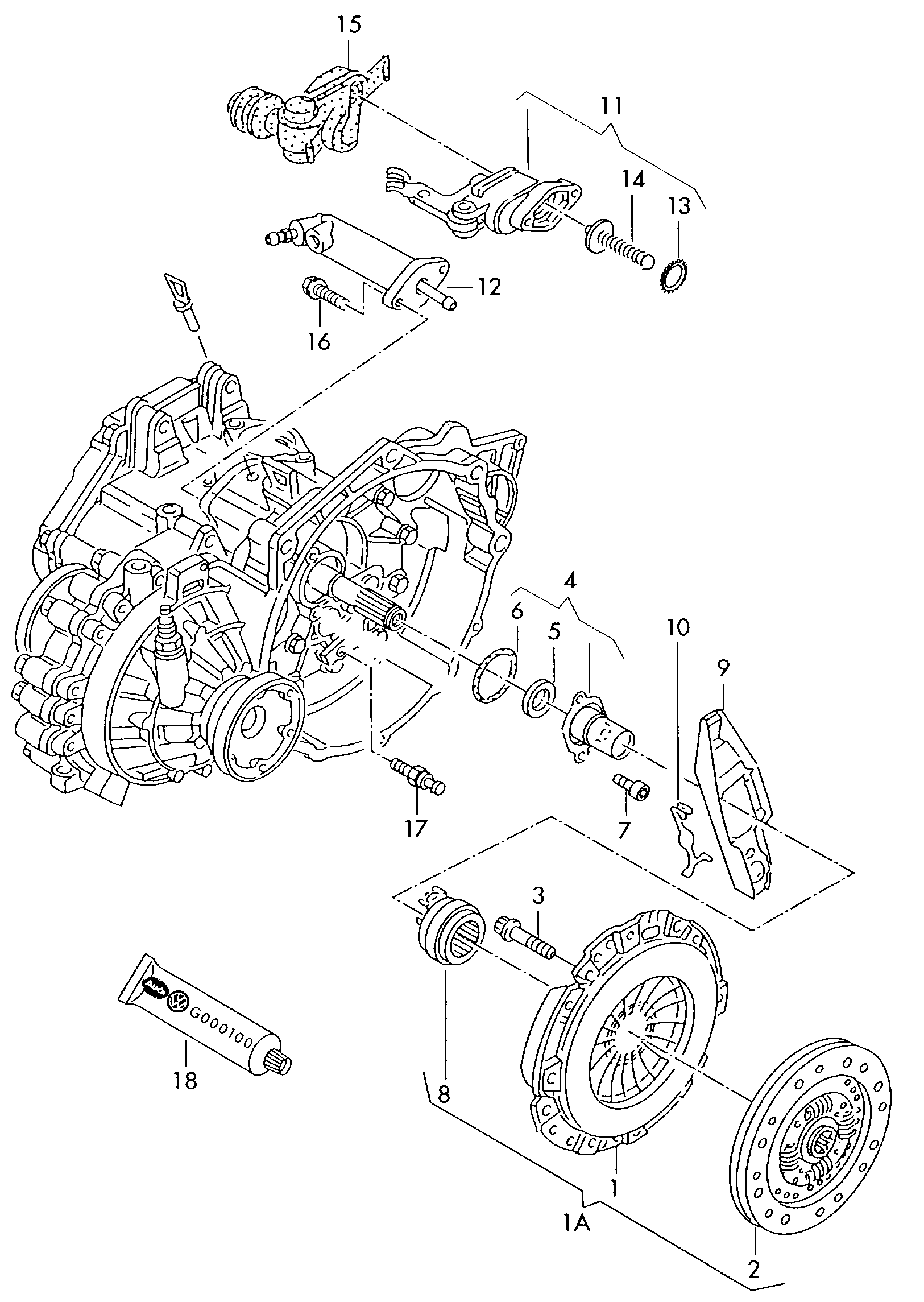 Seat 028198141 X - Debriyaj dəsti furqanavto.az