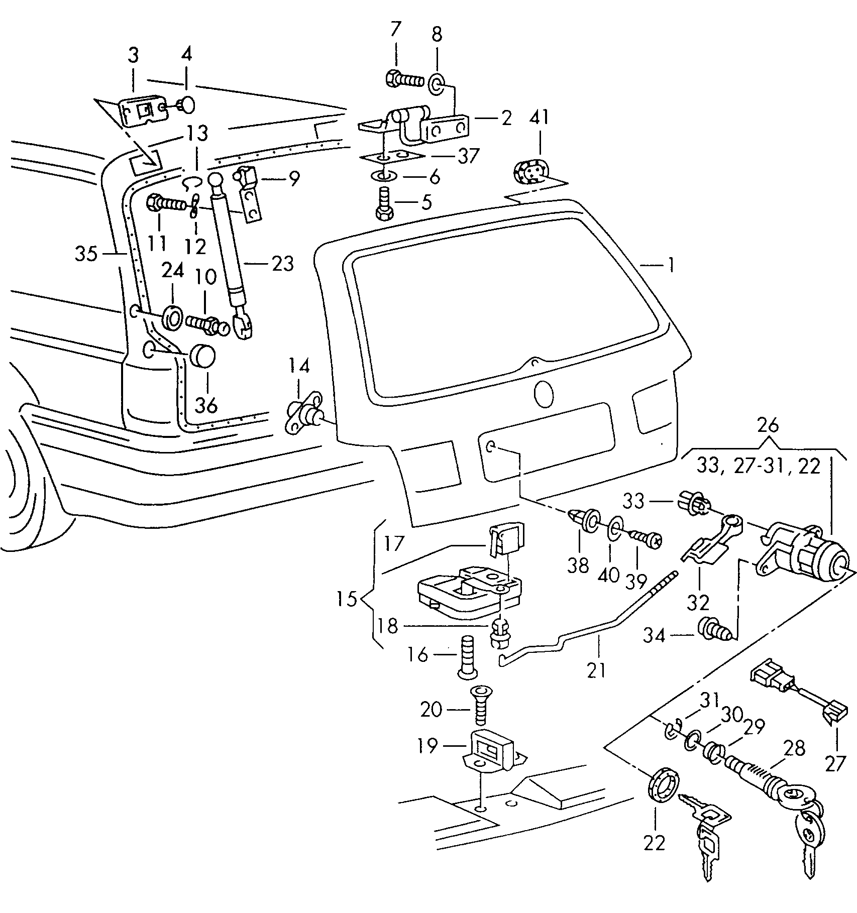 Seat 3A9 827 550 - Qazlı bulaq, baqaj, yük yeri furqanavto.az