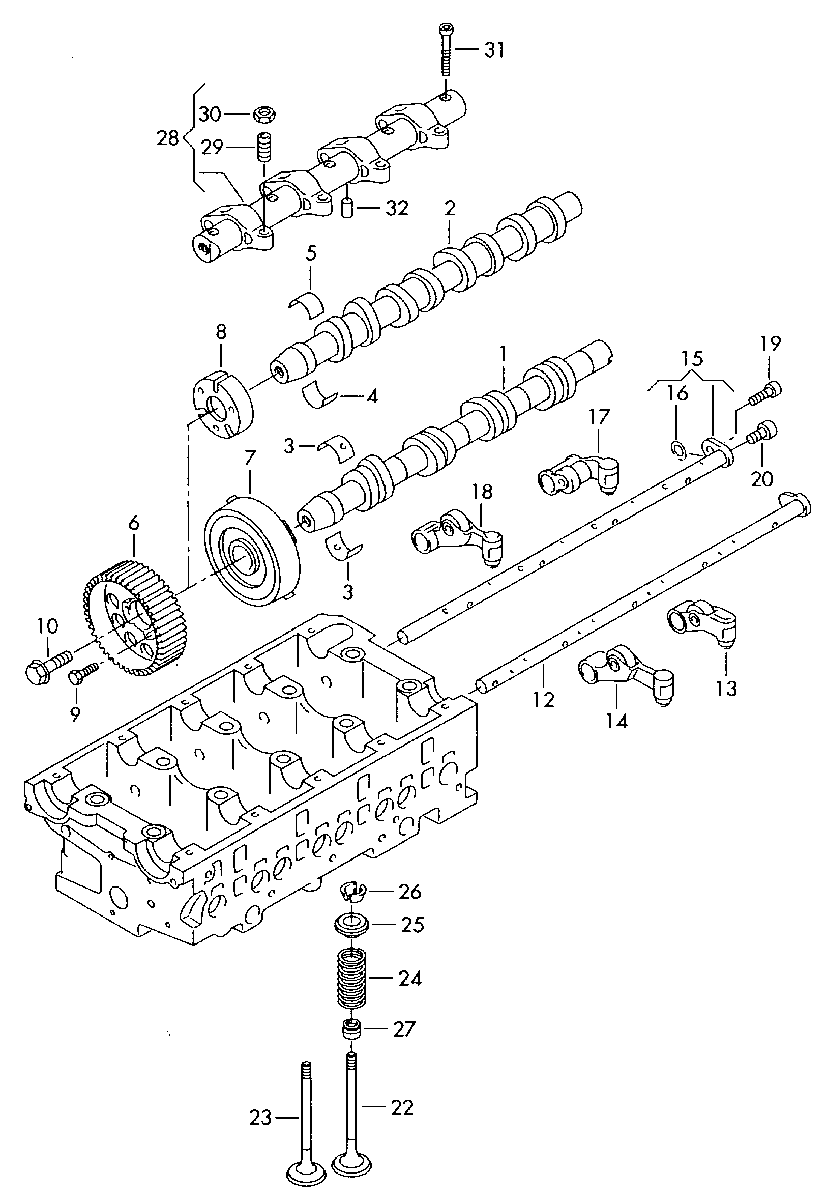 VAG WHT000530 - Tənzimləmə vinti, injektor pompası furqanavto.az