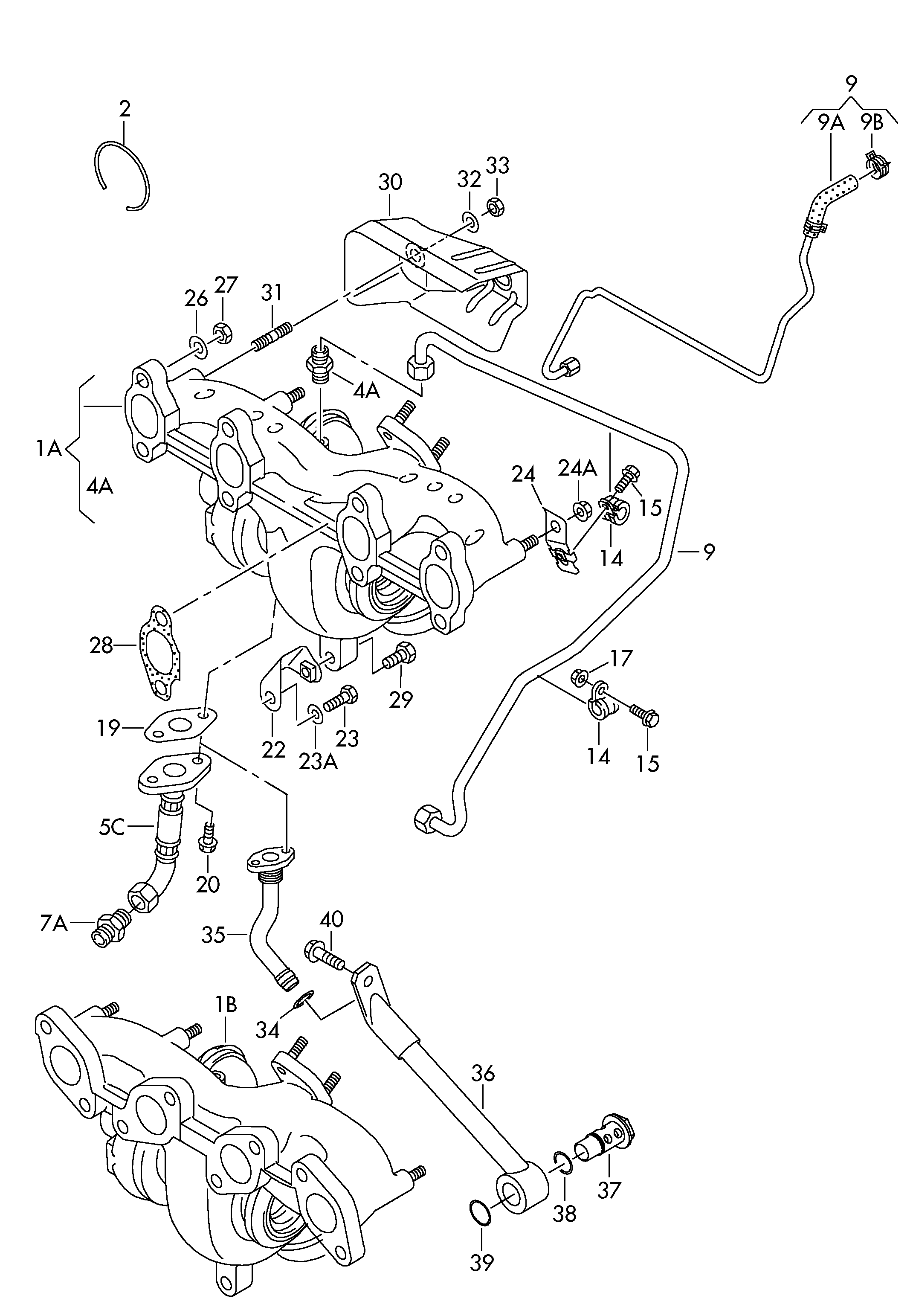 VAG 03G145771Q - Neft borusu, doldurucu furqanavto.az