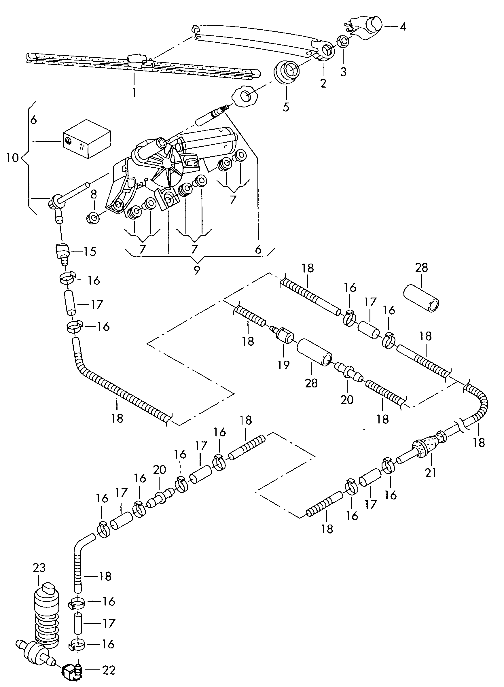 VW 3C9955425 - Sülən Bıçağı furqanavto.az