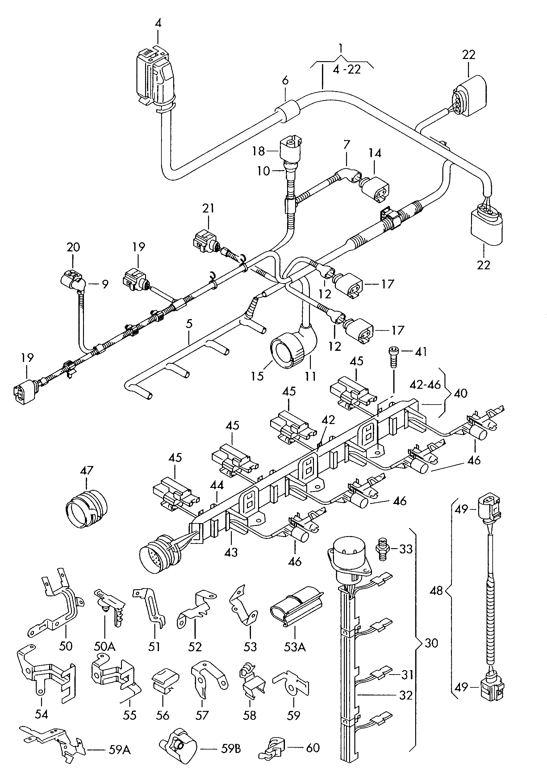 Seat 038971782C - Təmir dəsti, qoşqu furqanavto.az