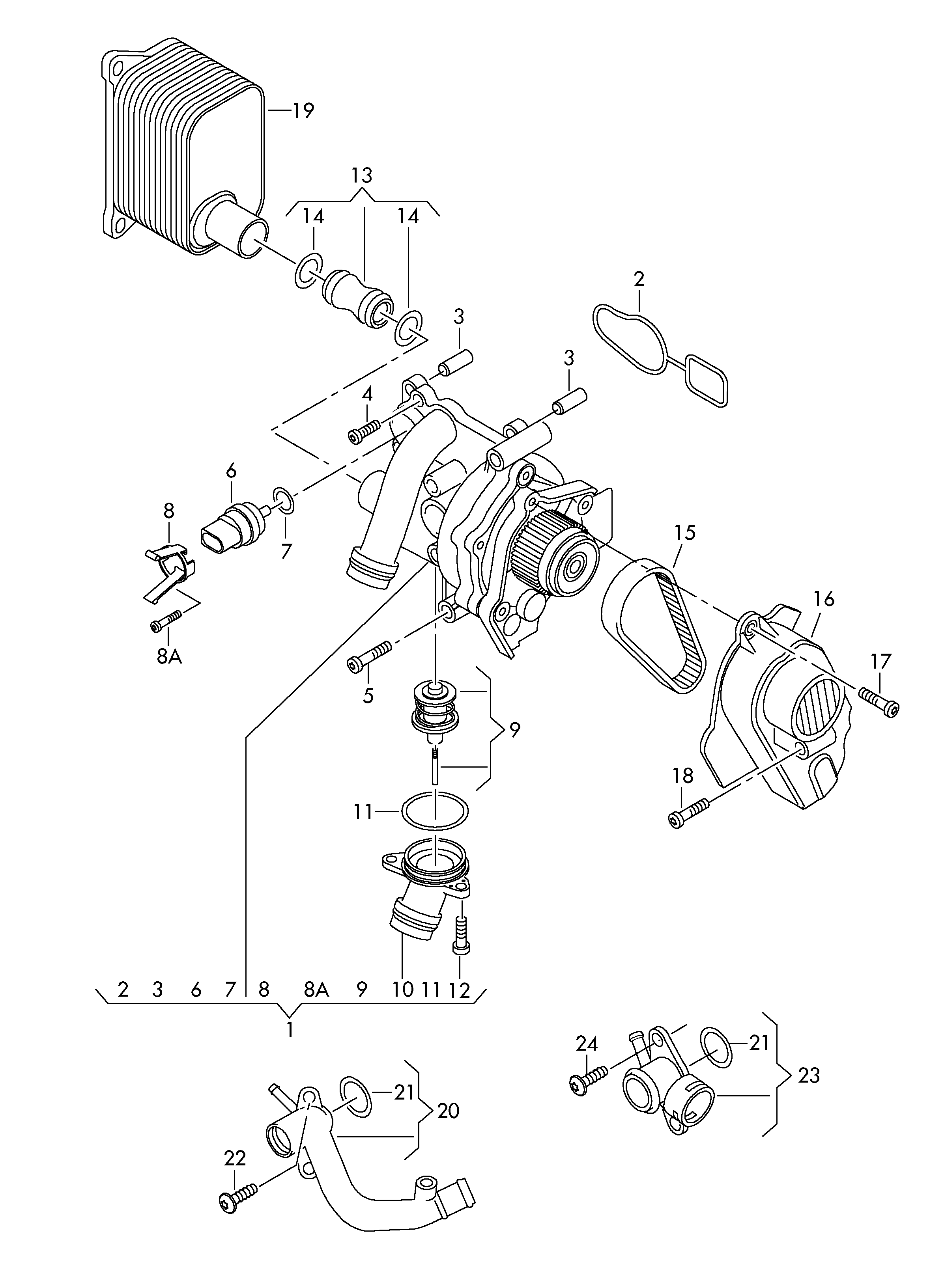 Seat 06H 121 119 D - Conta, su nasosu furqanavto.az