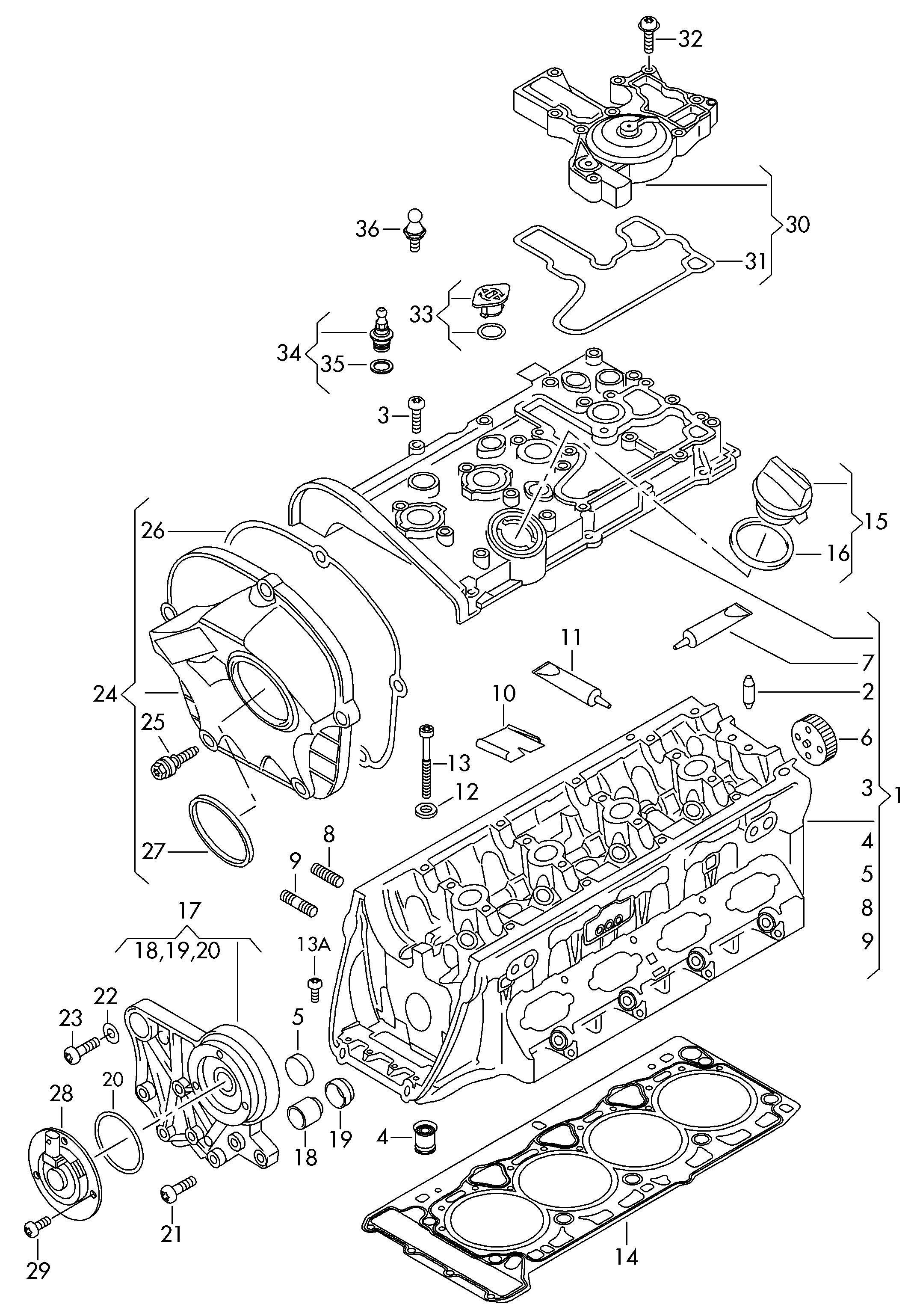 Seat 06J 109 259 A - Mərkəzi Maqnit, eksantrik mili tənzimlənməsi furqanavto.az