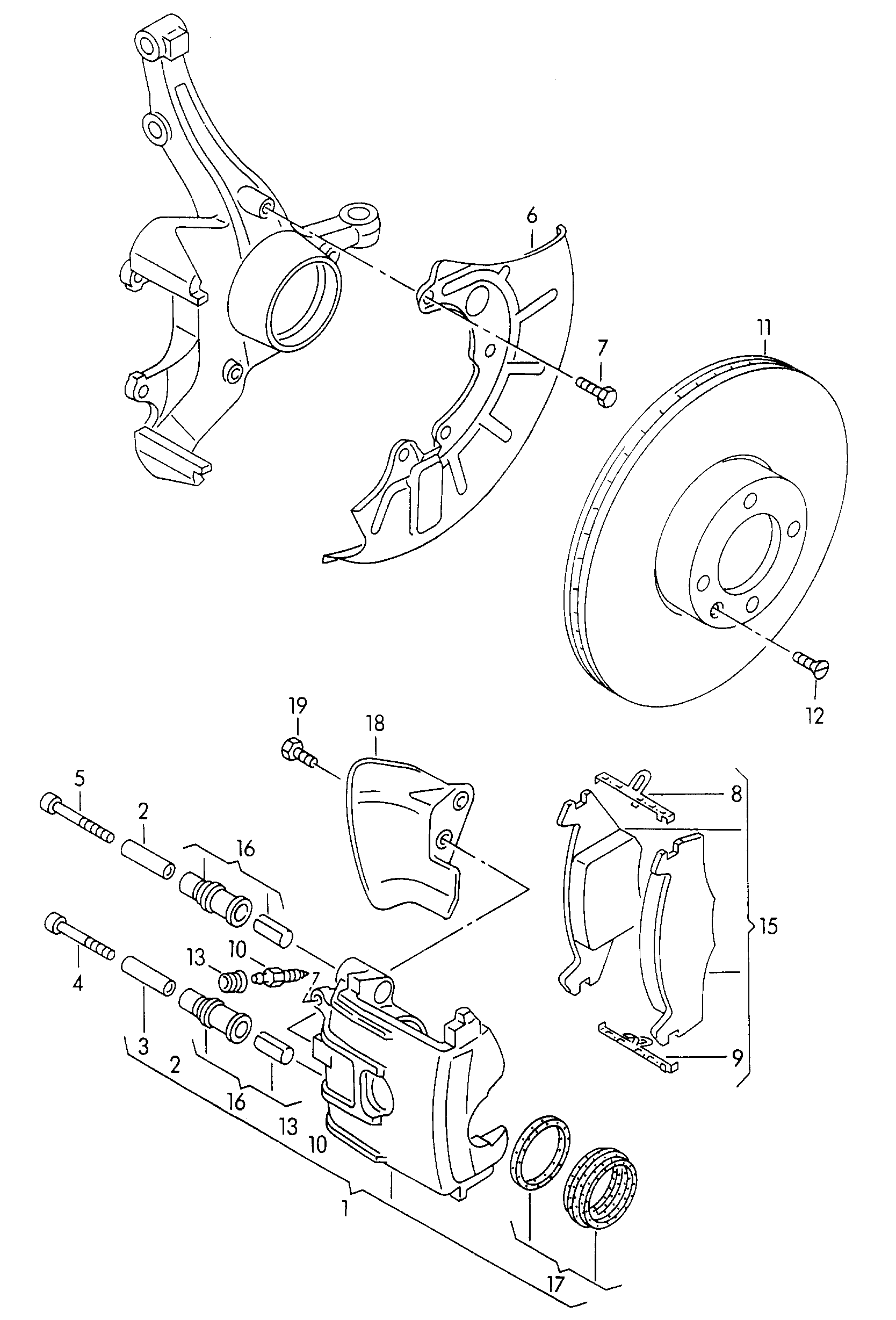 VW/SEAT 6N0615301C - Brake disc (vented) furqanavto.az