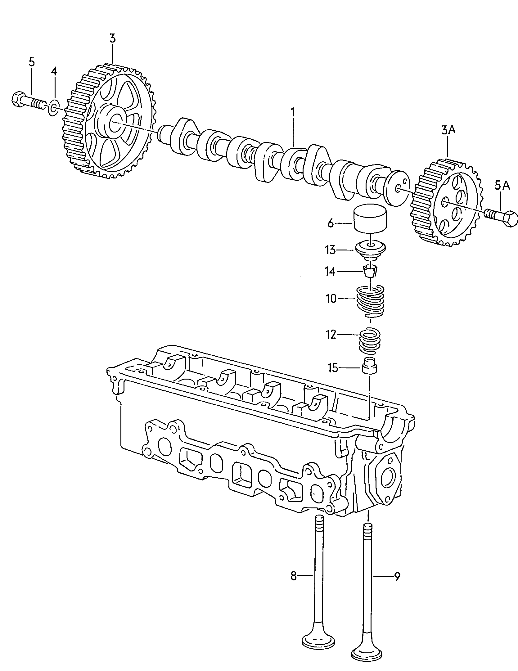 VW 030 109 611 N - Çıxış klapan furqanavto.az