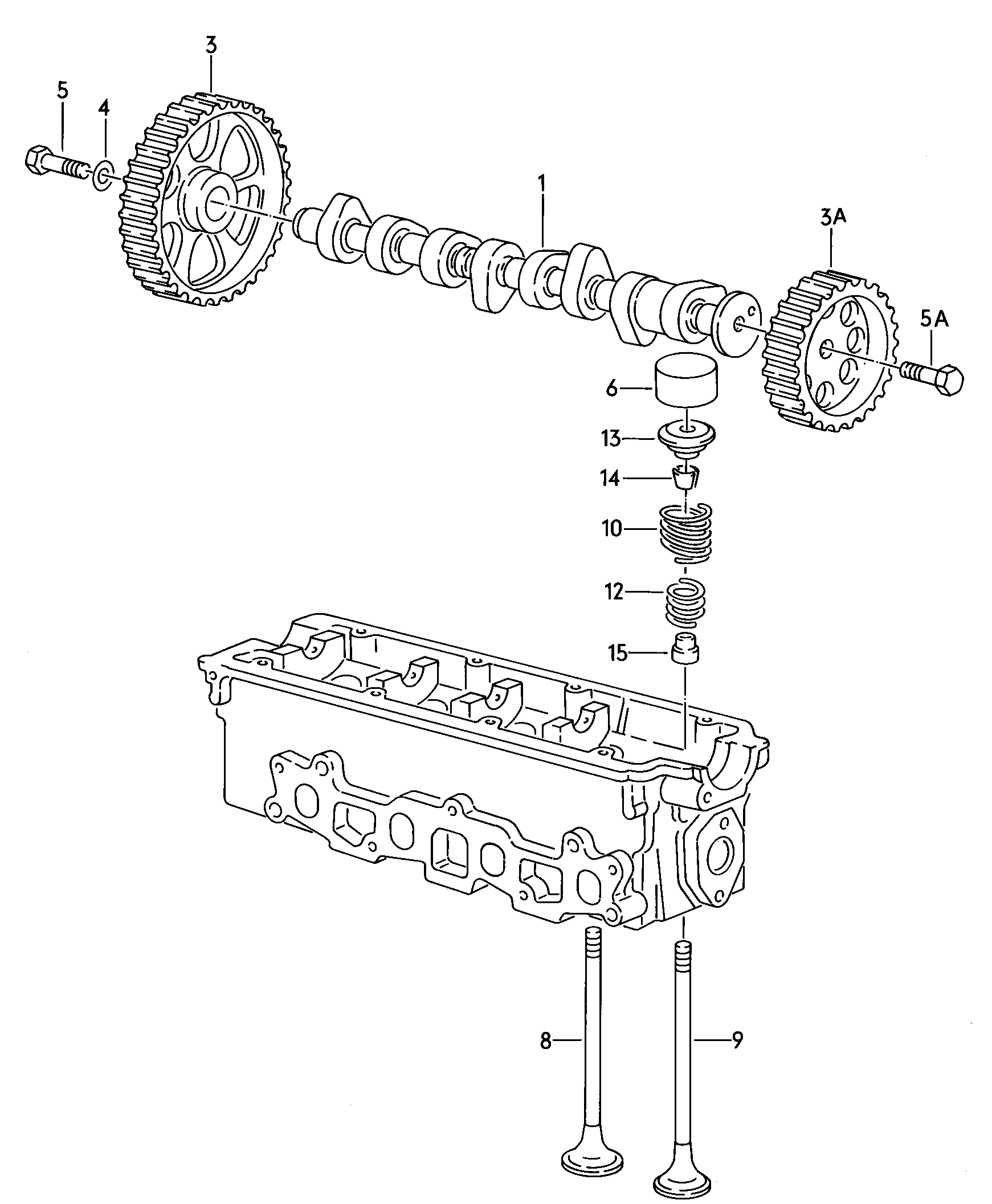 Seat 030 109 601 D - Giriş klapan furqanavto.az