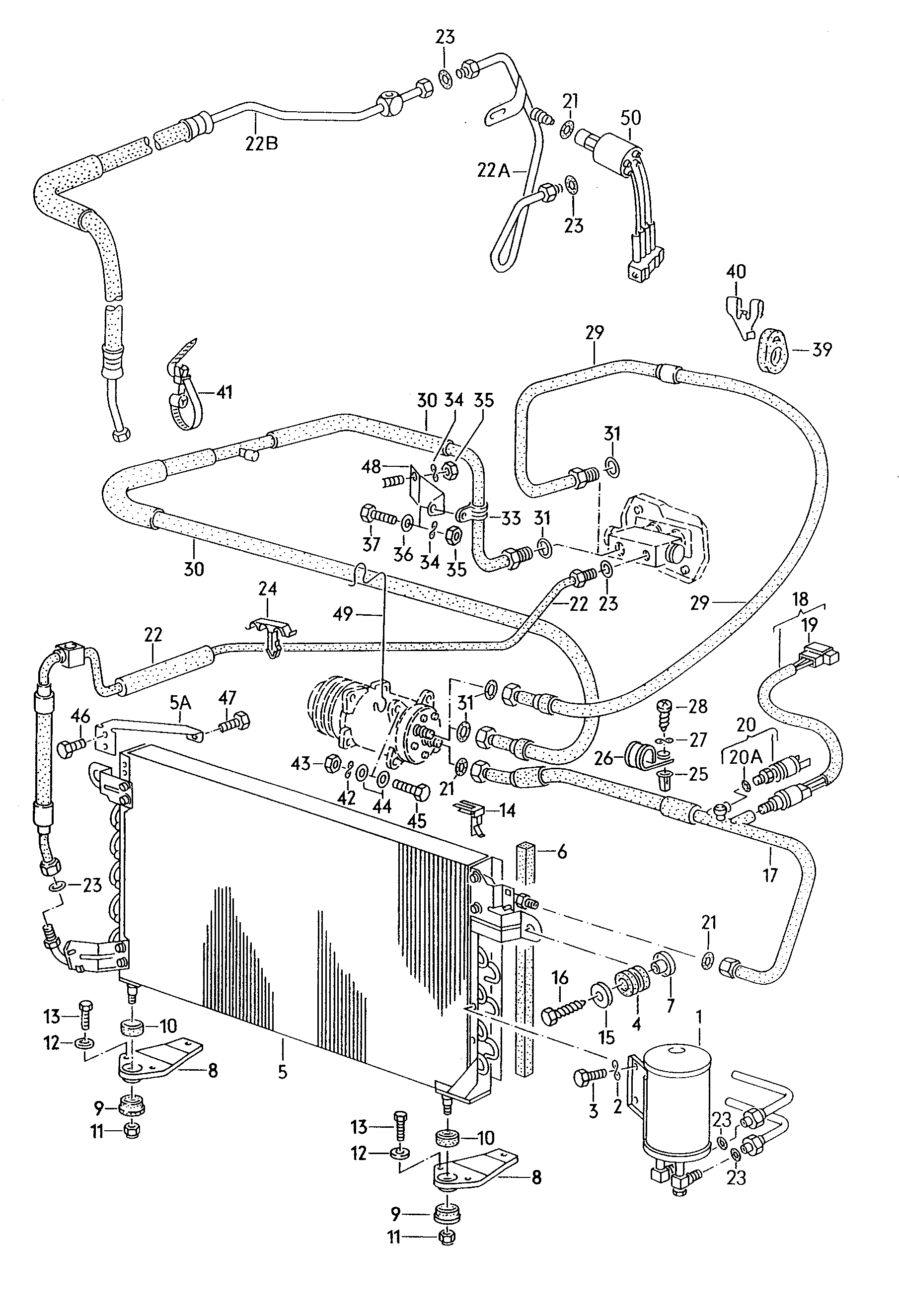 AUDI 803260749 - Seal Ring, air conditioning system line furqanavto.az