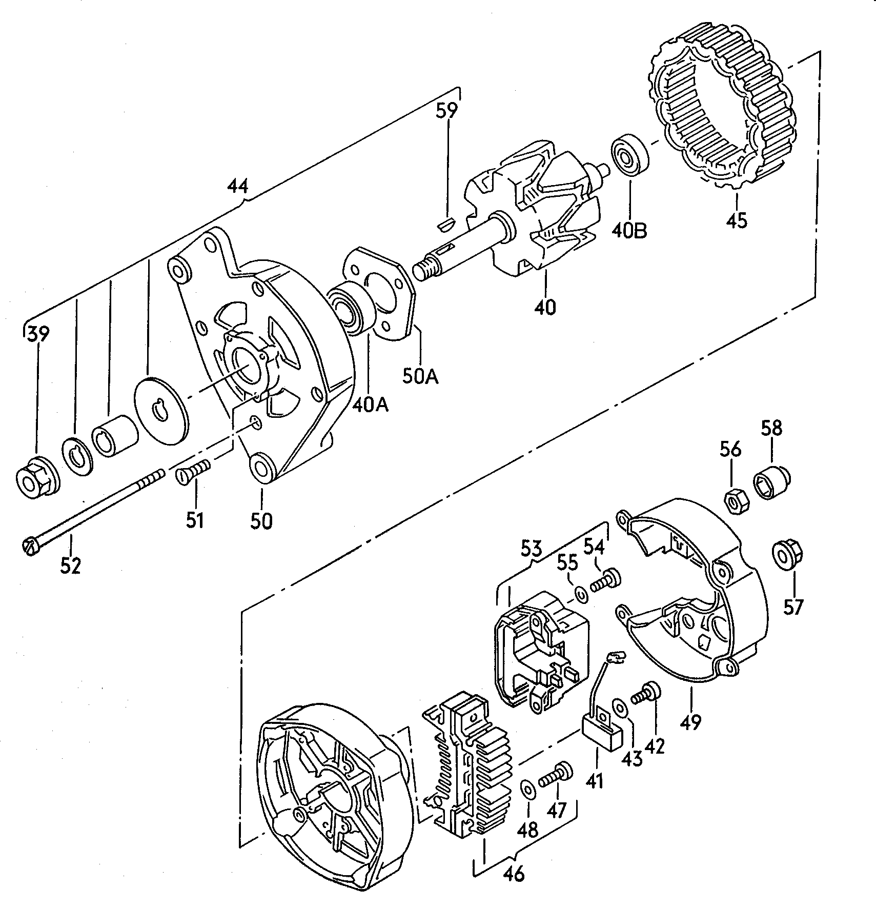 VAG 068903017TX - Alternator furqanavto.az