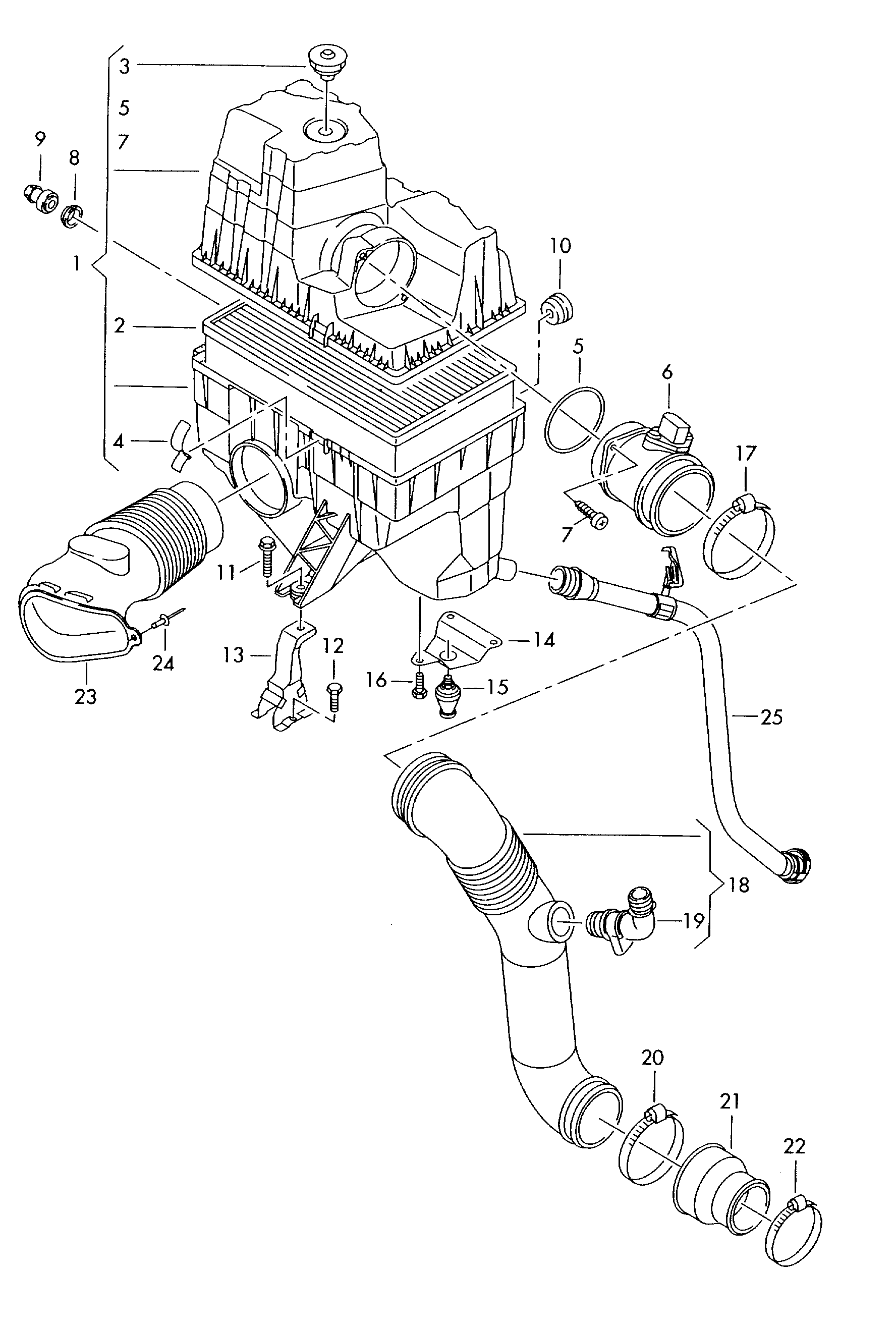 Seat 7H0129620A - Hava filtri furqanavto.az