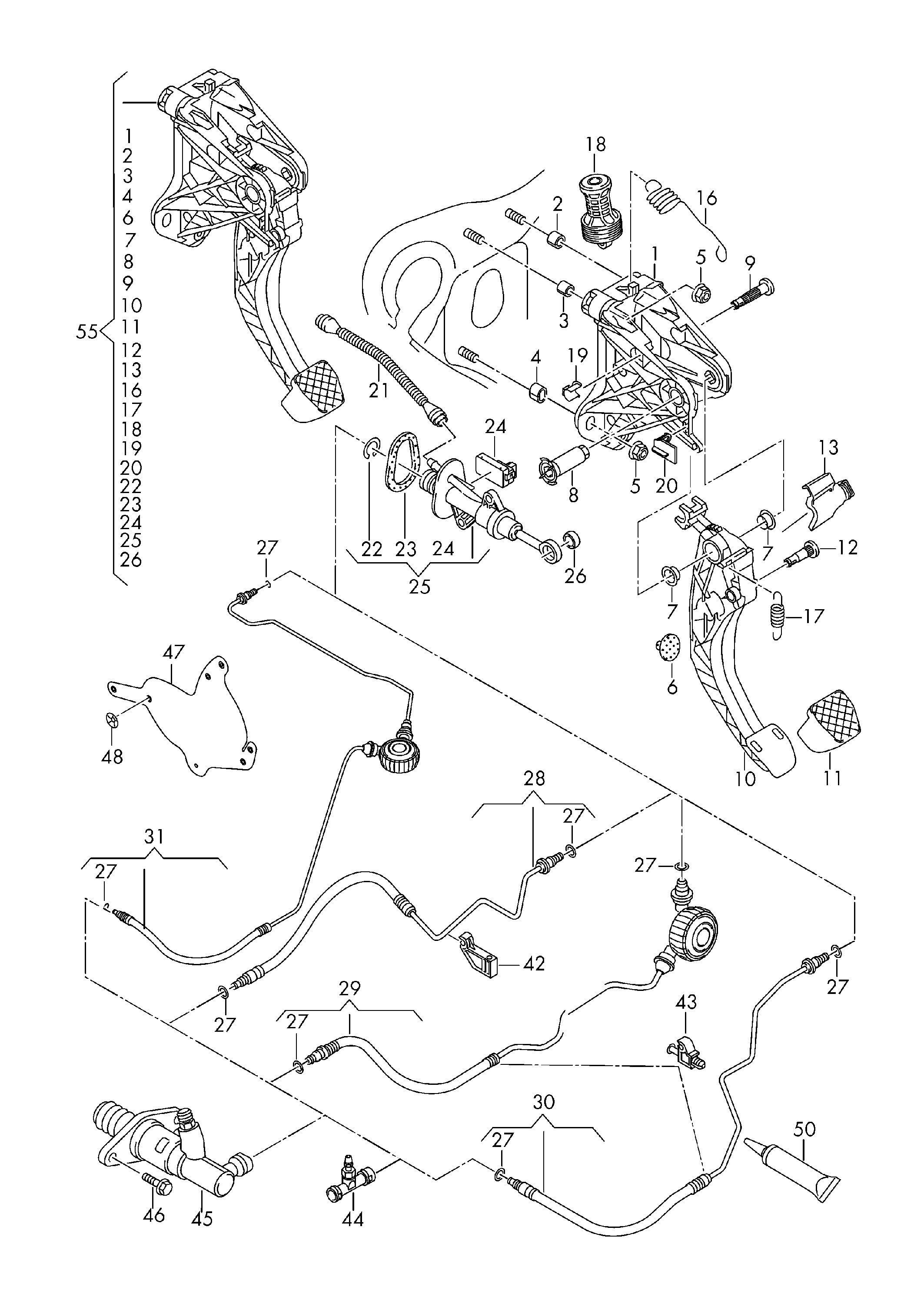 Seat 5Q0 721 388 G - Usta silindr, mufta furqanavto.az