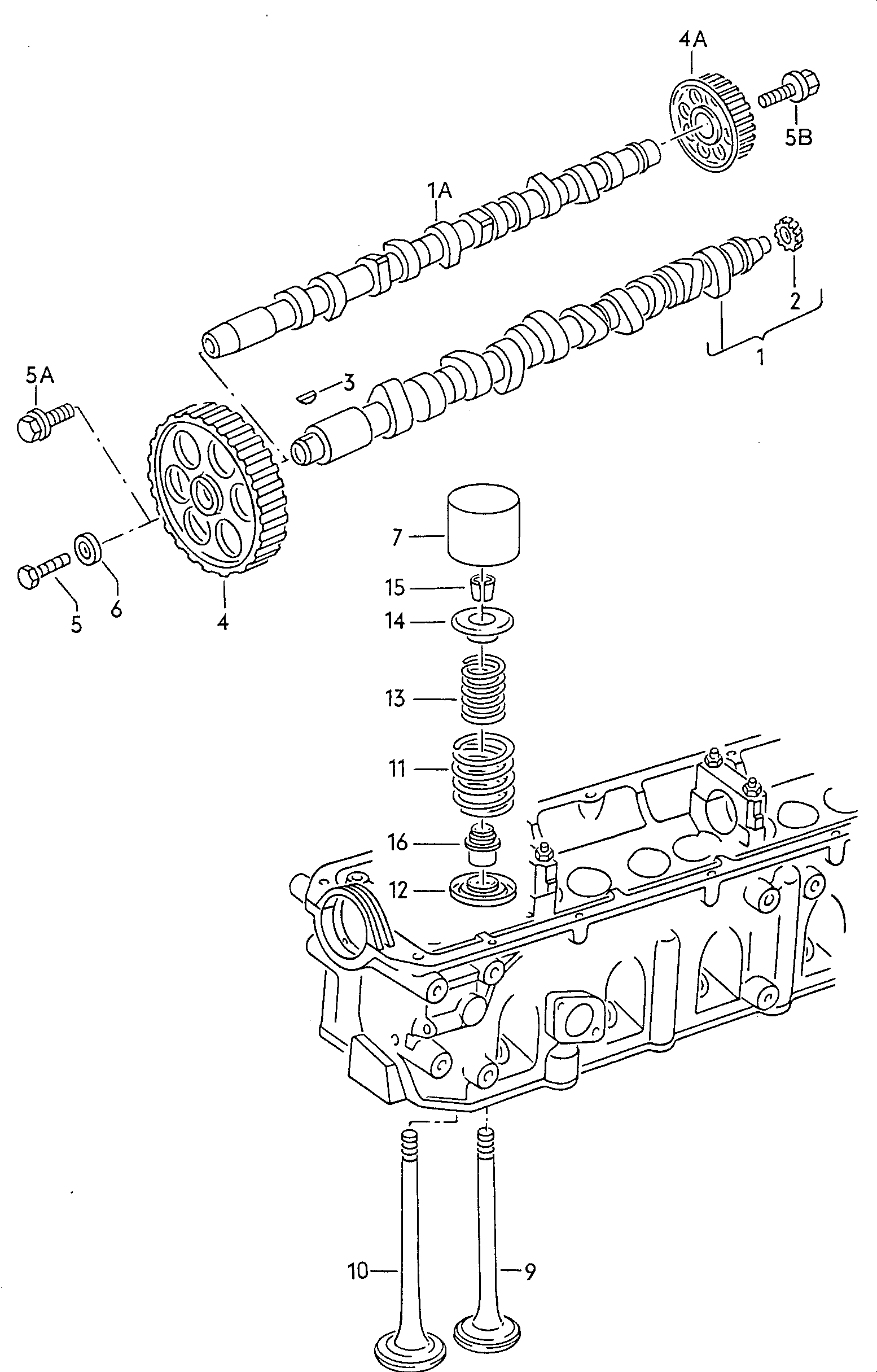 VAG 074 109 101 A - Eksantrik mili furqanavto.az