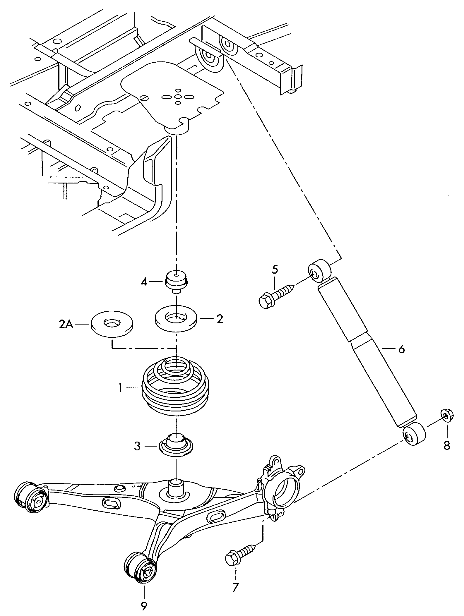 VAG 7J0511115G - Qapaq yay furqanavto.az