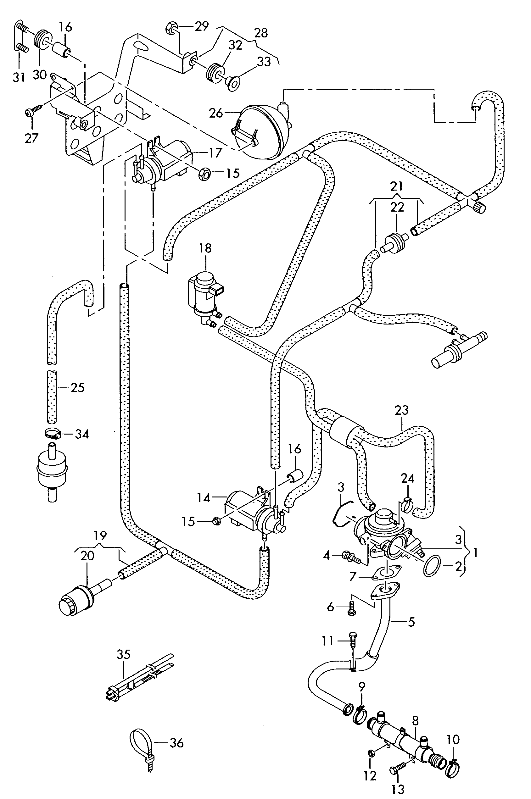 Seat 070 128 070 E - EGR Valf furqanavto.az