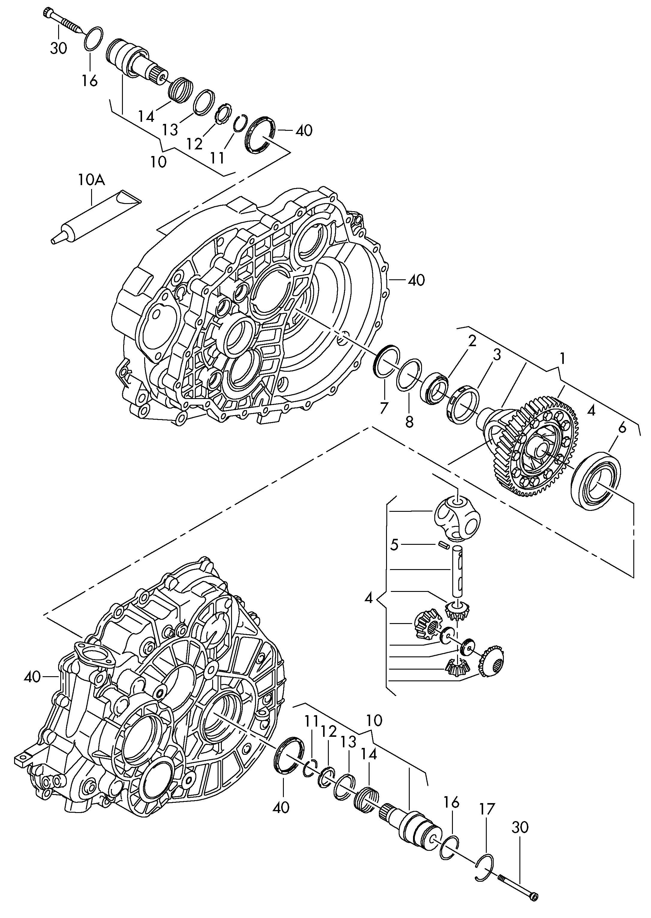 VAG 0A5 409 343 - Sürücü mili www.furqanavto.az