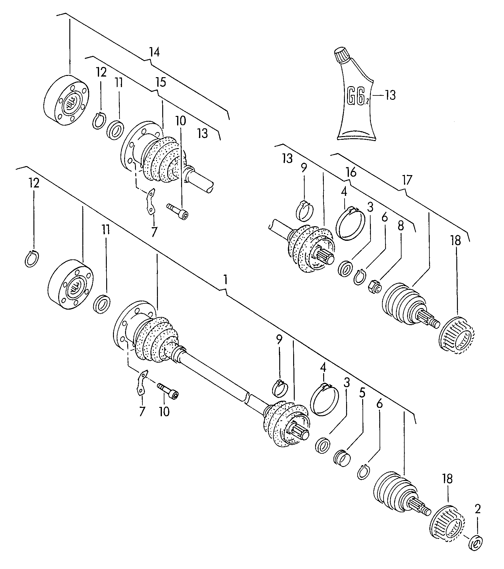 AUDI 191 498 203 D - Körük, sürücü val furqanavto.az