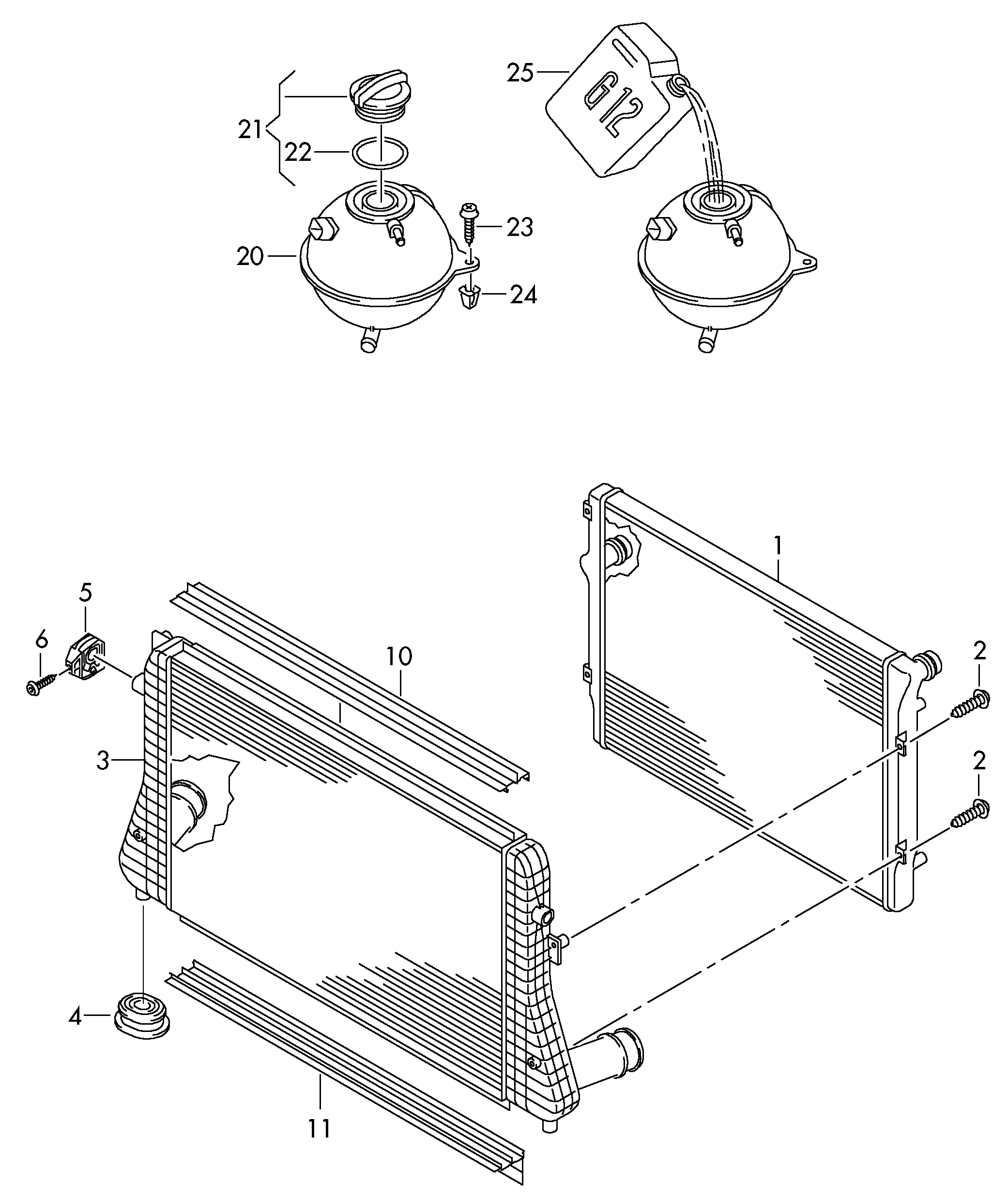 Seat 2Q0 121 321 A - Sızdırmazlıq qapağı, soyuducu çəni furqanavto.az