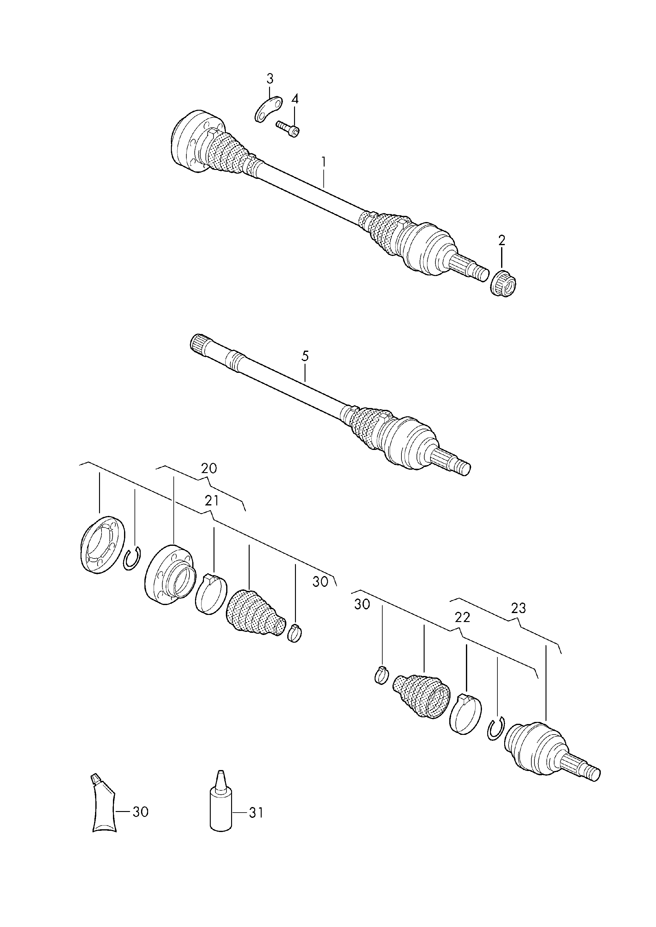 VW 7L0 598 201A - Körük, sürücü val furqanavto.az