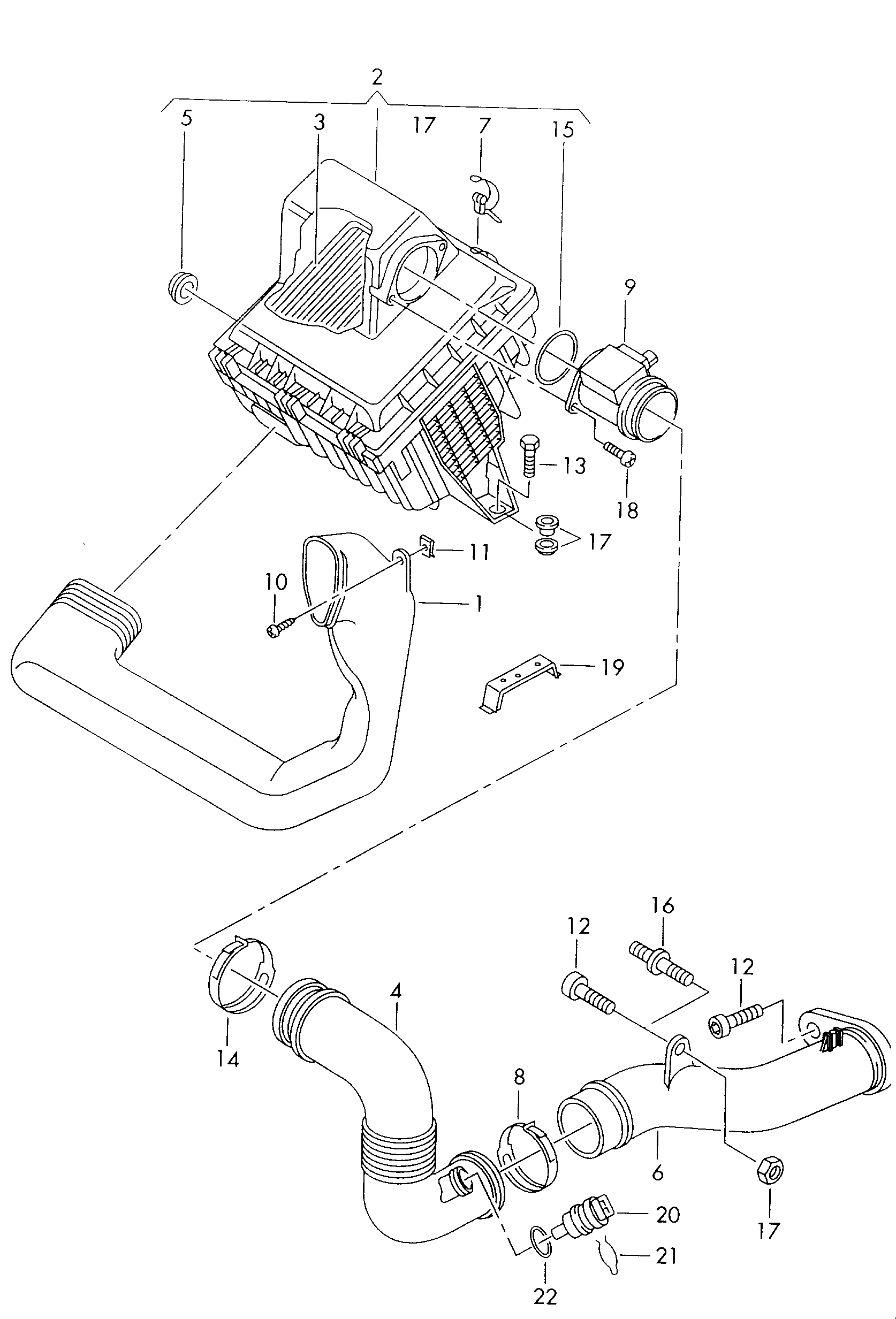 Porsche 2D0129620B - Hava filtri furqanavto.az