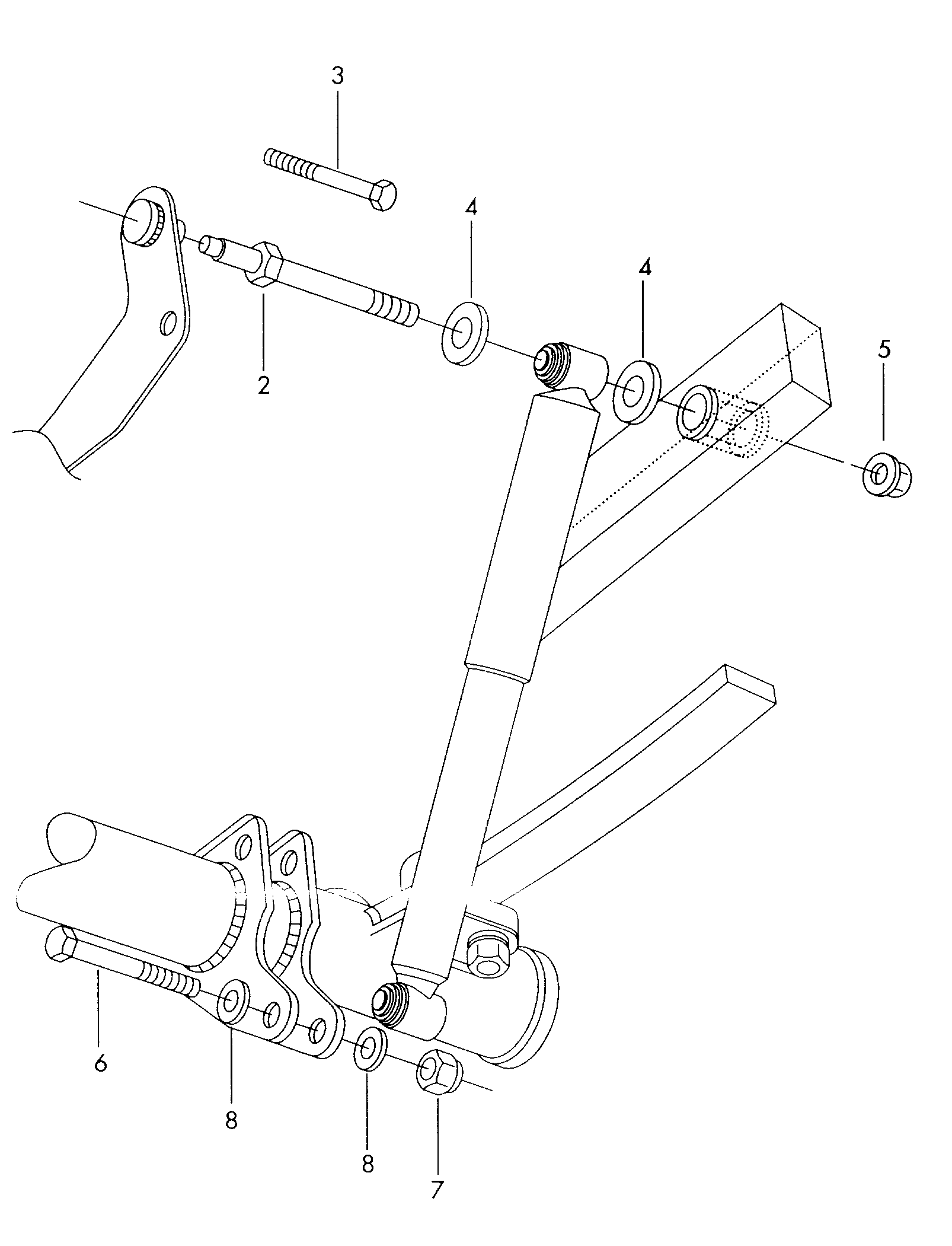 VAG 2D0 513 029 N - Amortizator furqanavto.az