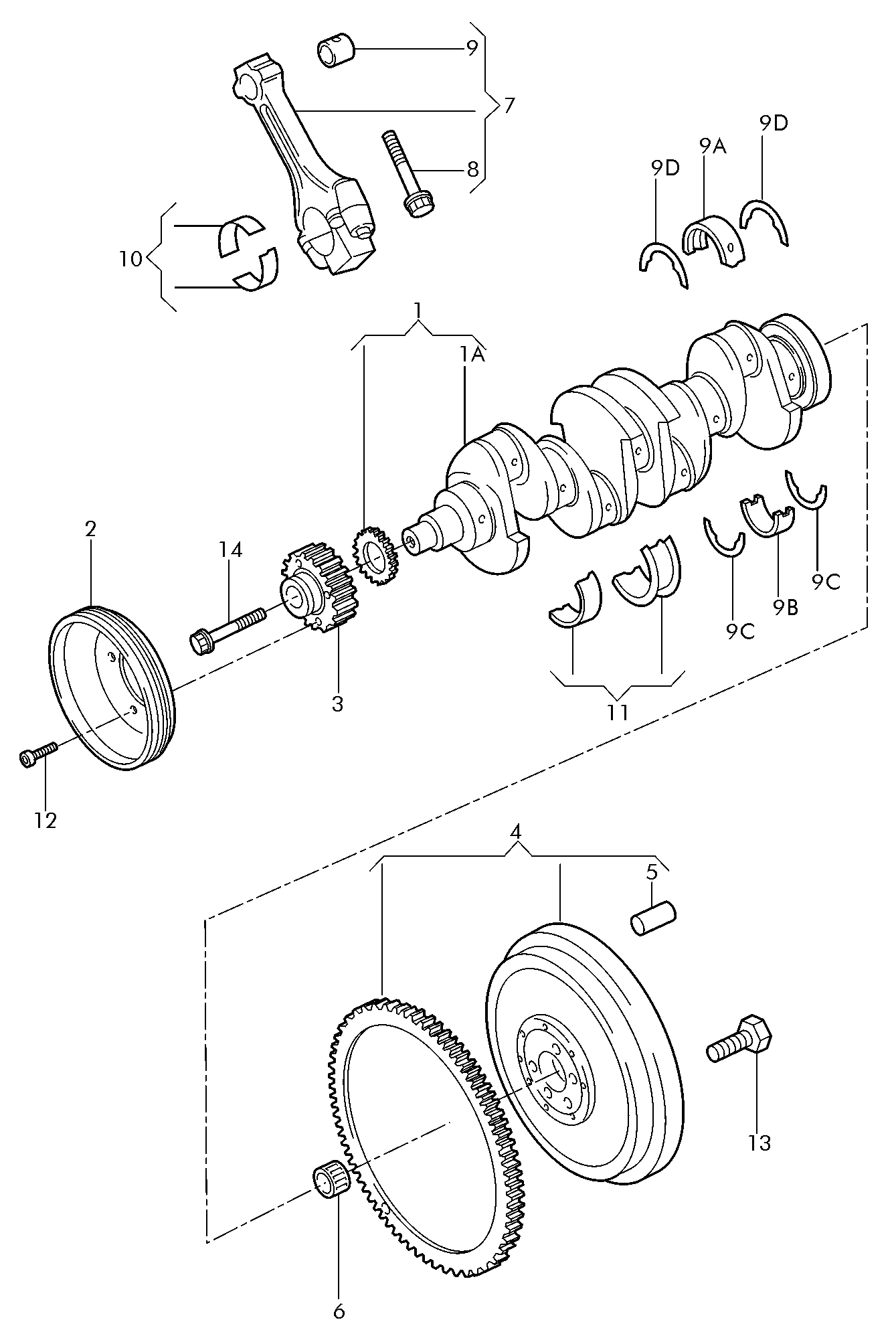 VAG N   905 014 02 - Vida dəsti, volan furqanavto.az