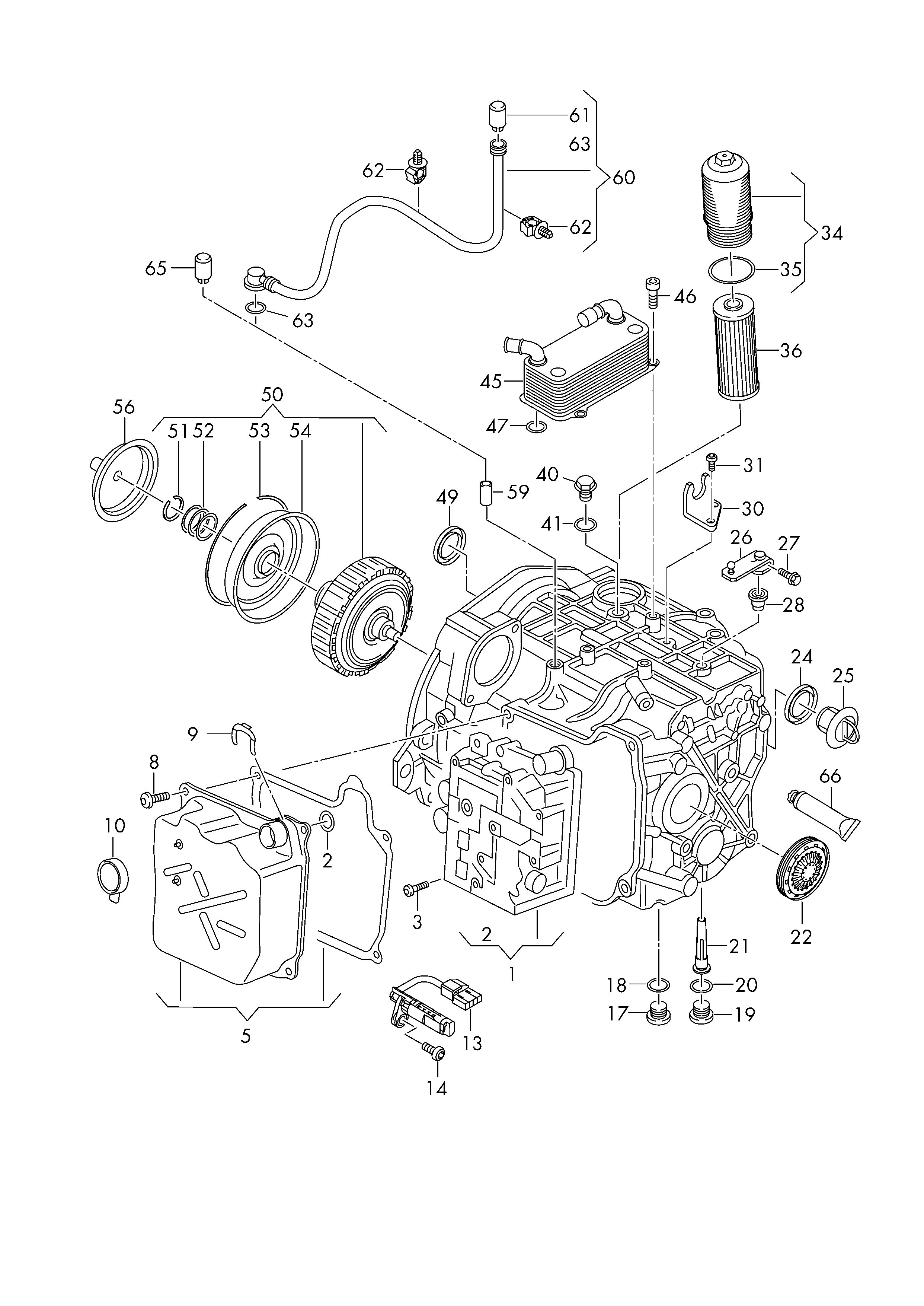 VAG 0BH 325 183 B - Hidravlik Filtr, avtomatik transmissiya furqanavto.az