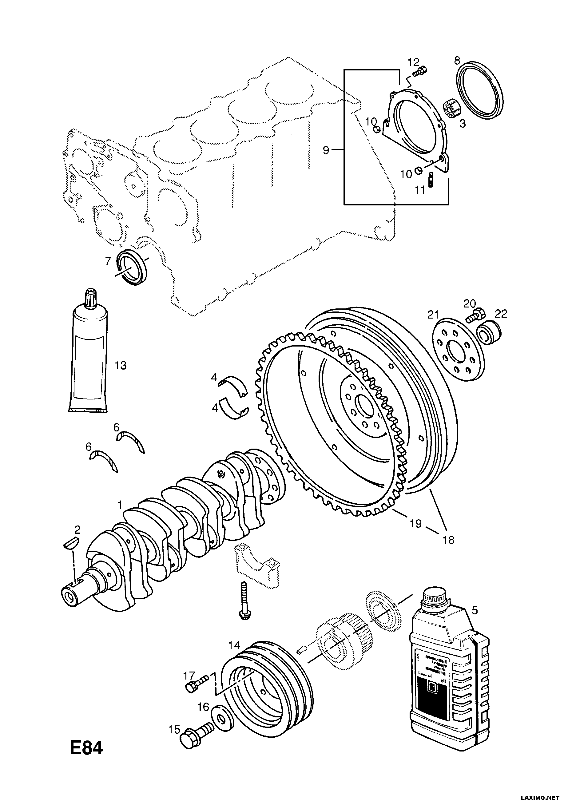 Opel 6 14 822 - Vil möhürü, eksantrik mili furqanavto.az