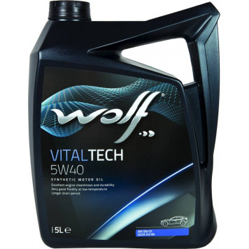 WOLF VITALTECH 5W-40 5Lt
