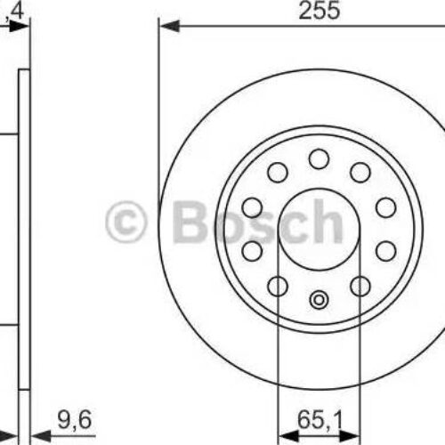 BOSCH 0 986 479 941 – Əyləc Diski